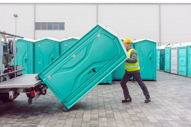 Best Portable restroom trailer rental  in Romulus, MI